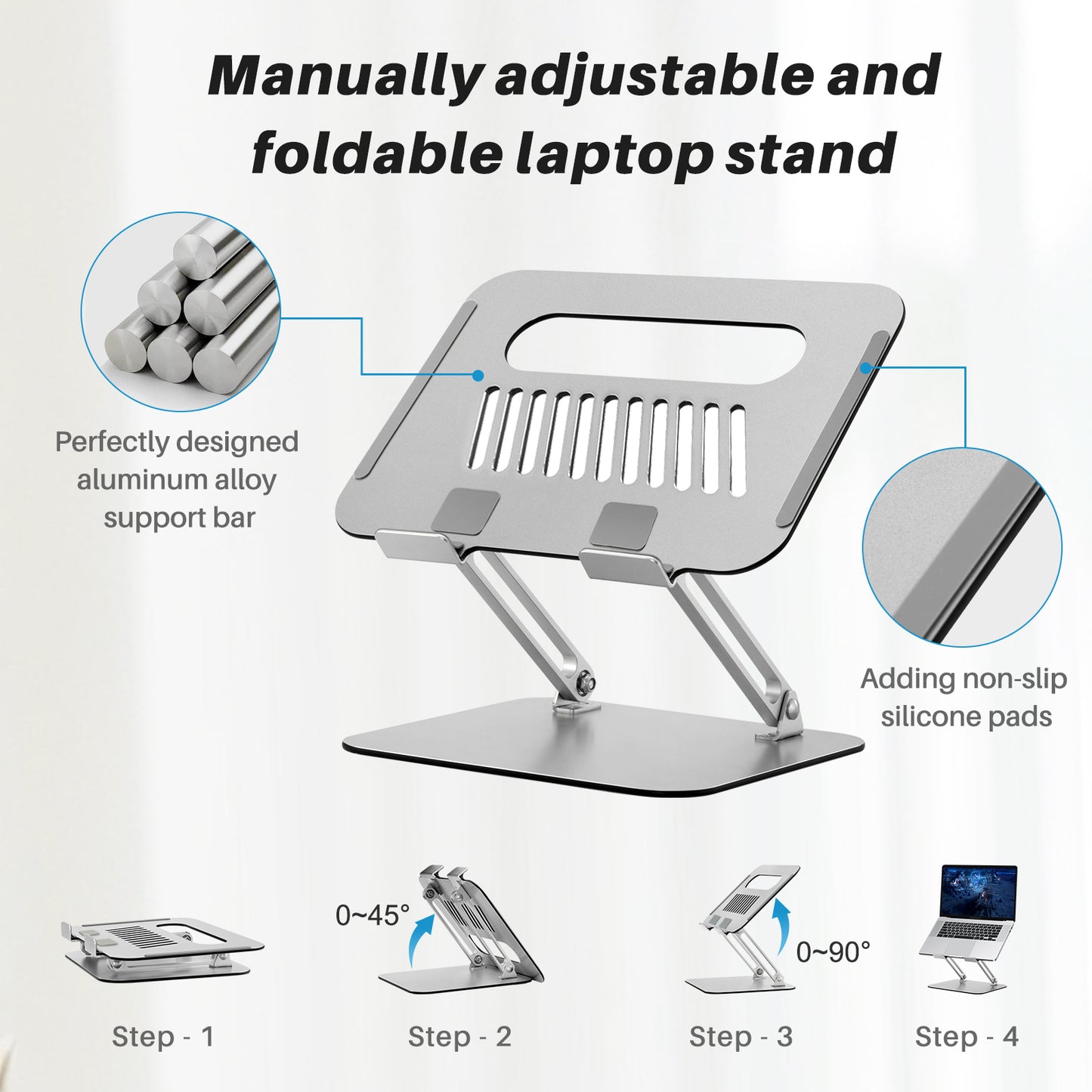 Fccabin Adjustable Laptop Stand for Desk