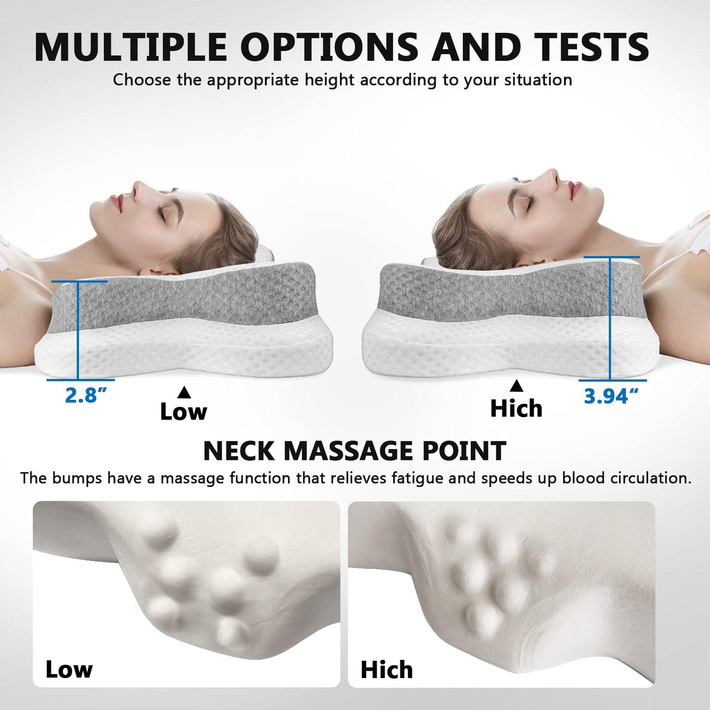Cervical Memory Foam Pillow
