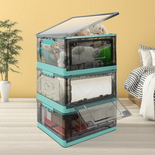 Fccabin Stackable Storage Bins With Lids